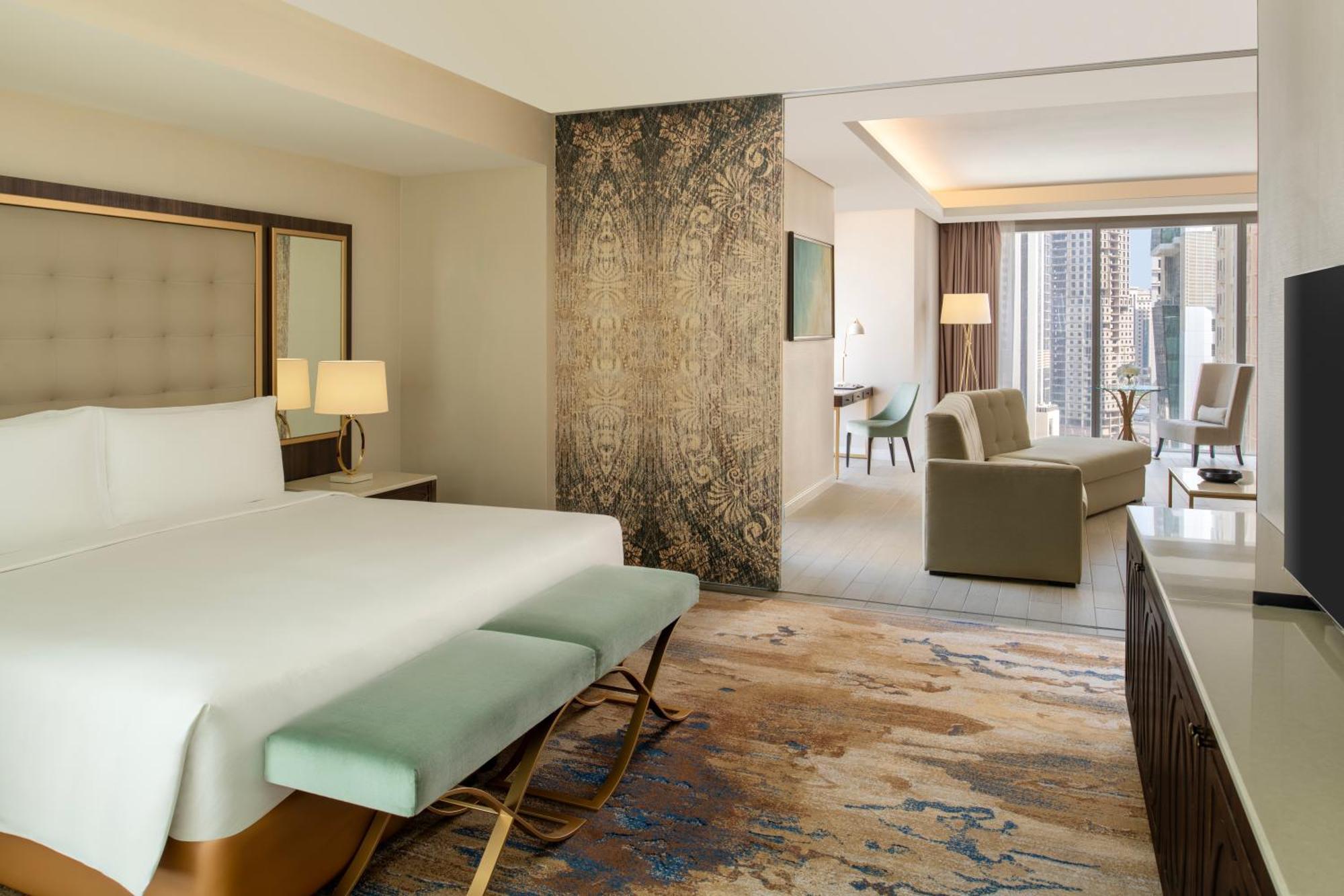 Dusit Doha Hotel Exterior photo A suite at the hotel